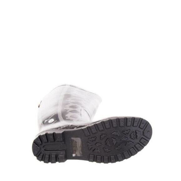 Just Cavalli Wellington Rain Snakeskin Pattern Boots Size 6 NEW - Picture 7 of 10